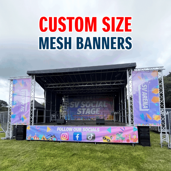 Custom Size Mesh Banner - Image 1