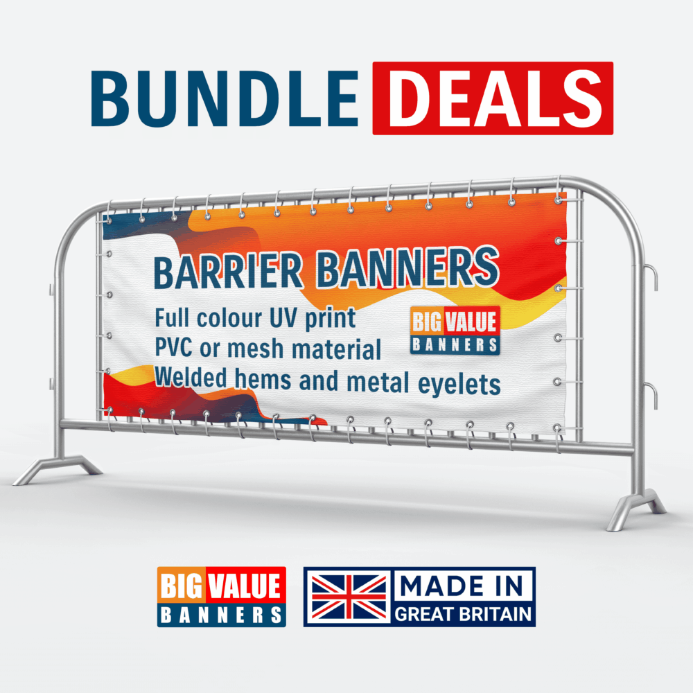 Barrier banners bundle deal Crowd Control Banners - Image 1