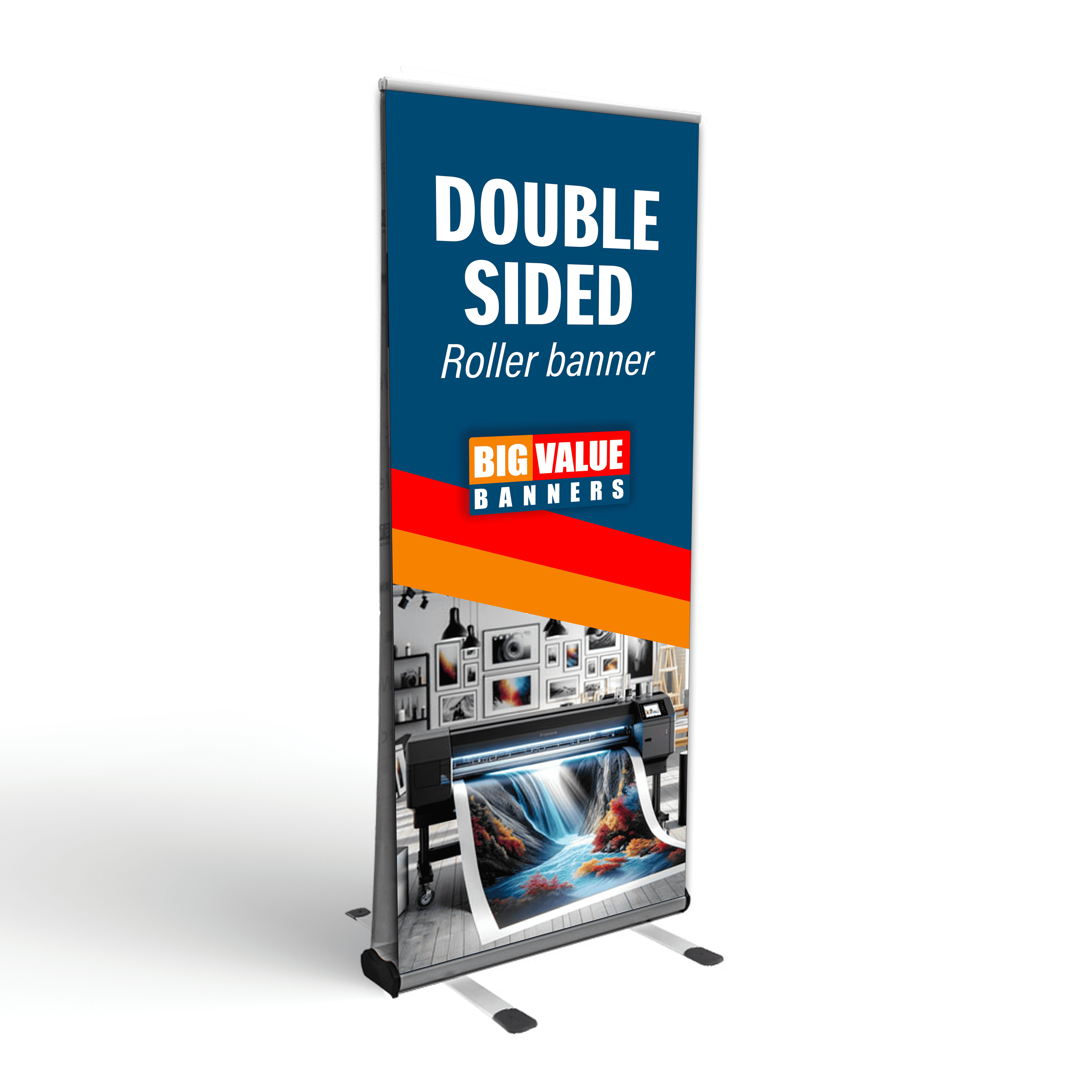 Double sided roller banner 72x72 Double Sided Roller Banner - Image 1