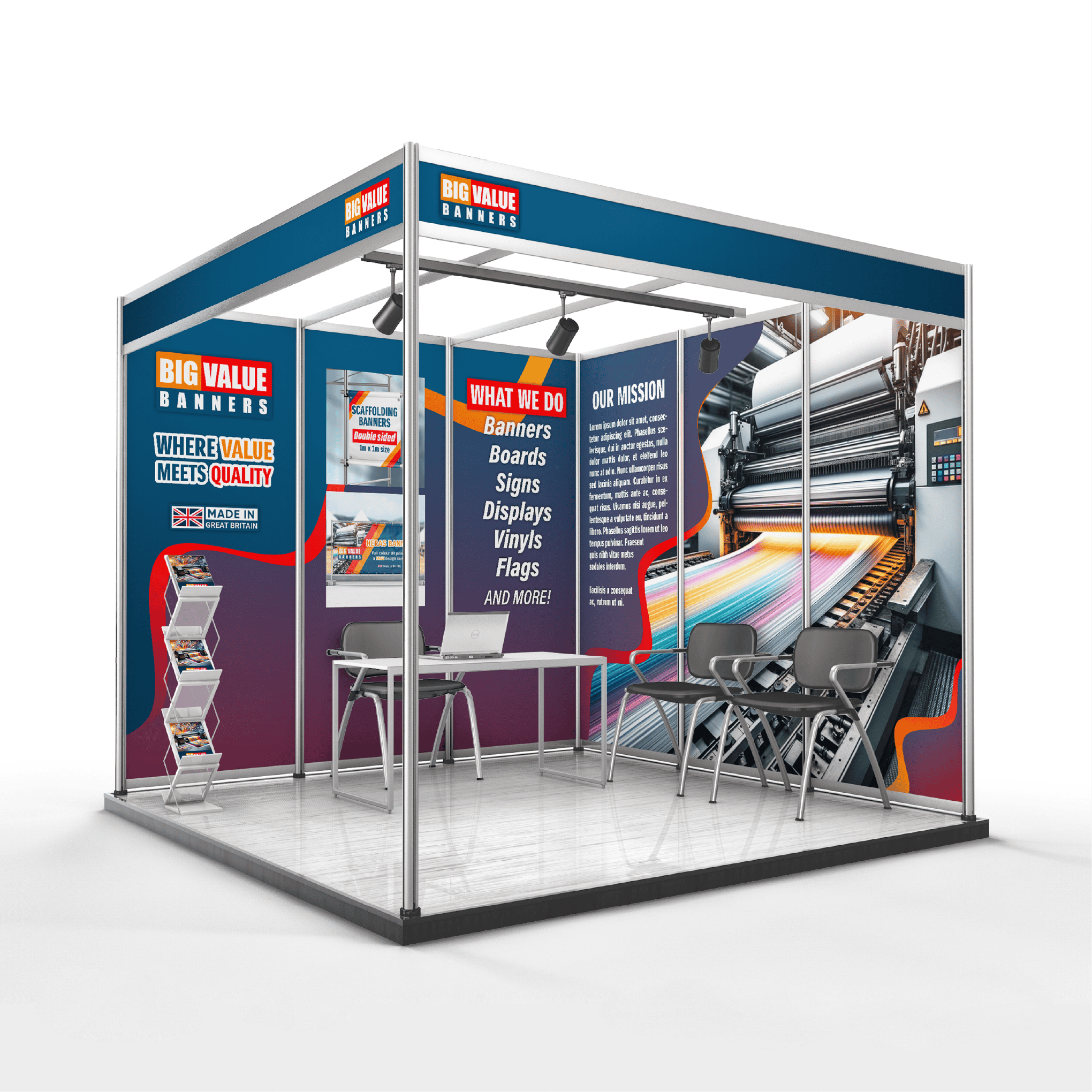 Exhibition_Shell Scheme Graphics 72x72 Exhibition/Shell Scheme Graphics - Image 1