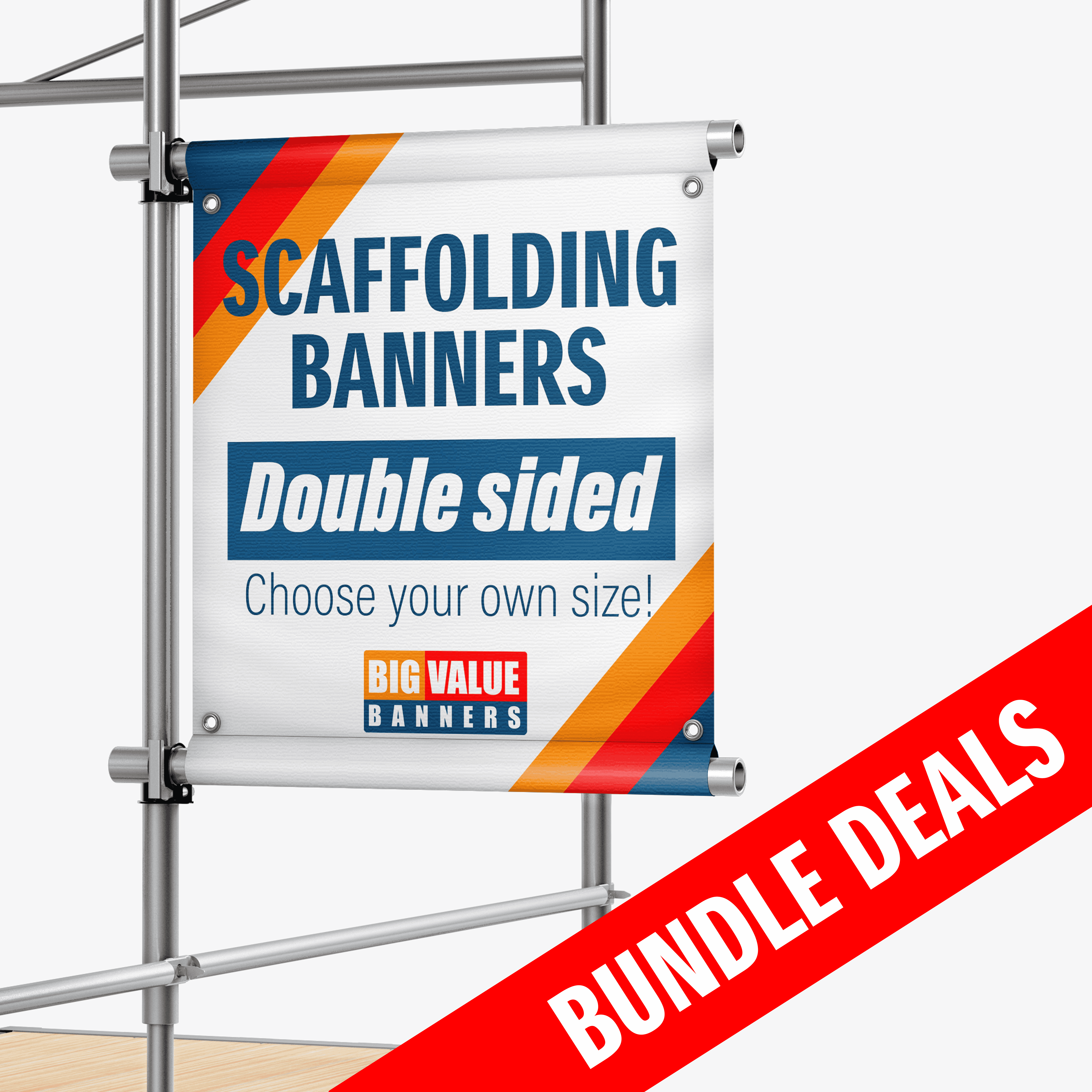 double banner bundle deals Double Sided Scaffolding Banner Bundle Deals - Image 1