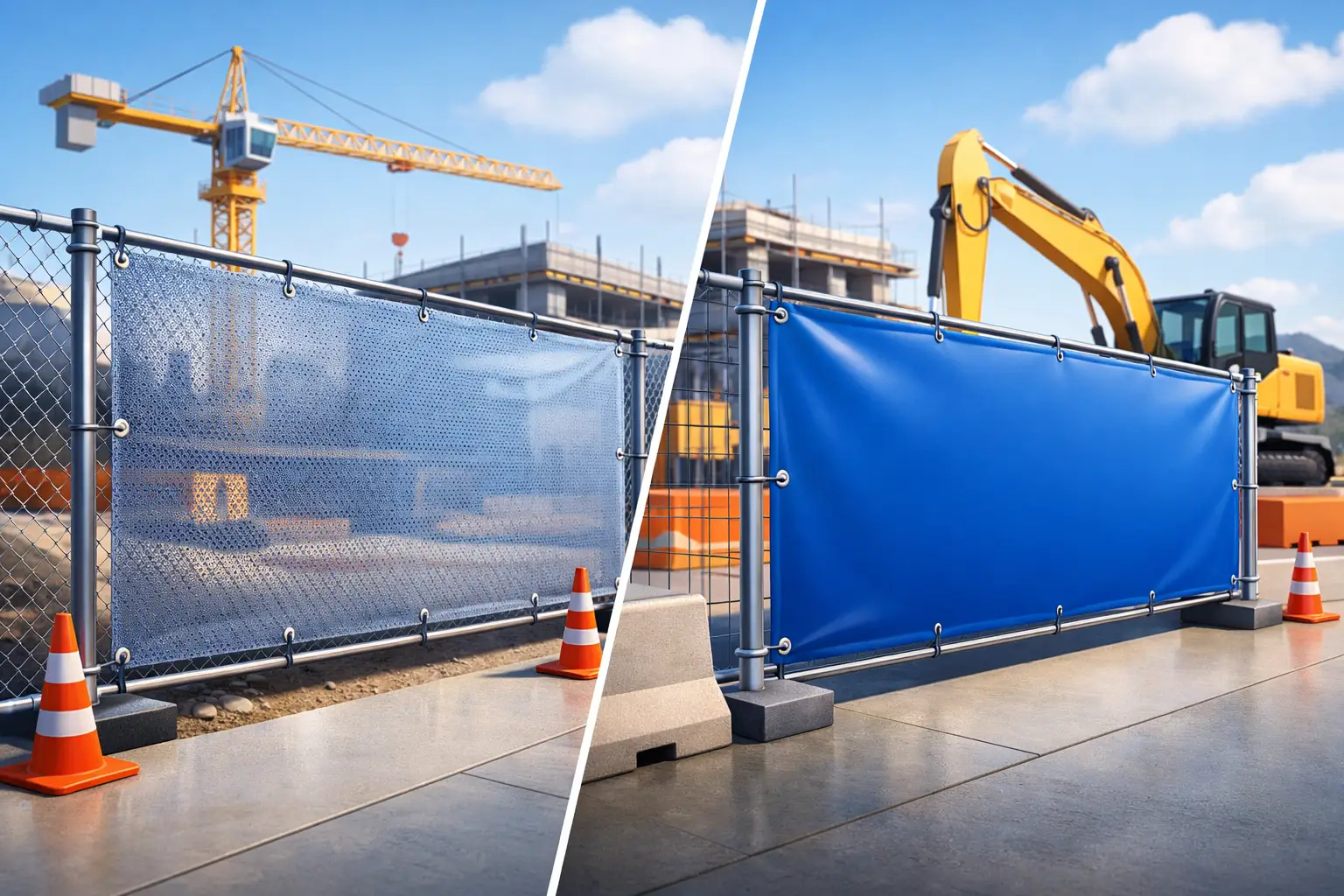 Mesh Banners vs PVC Banners for UK Sites