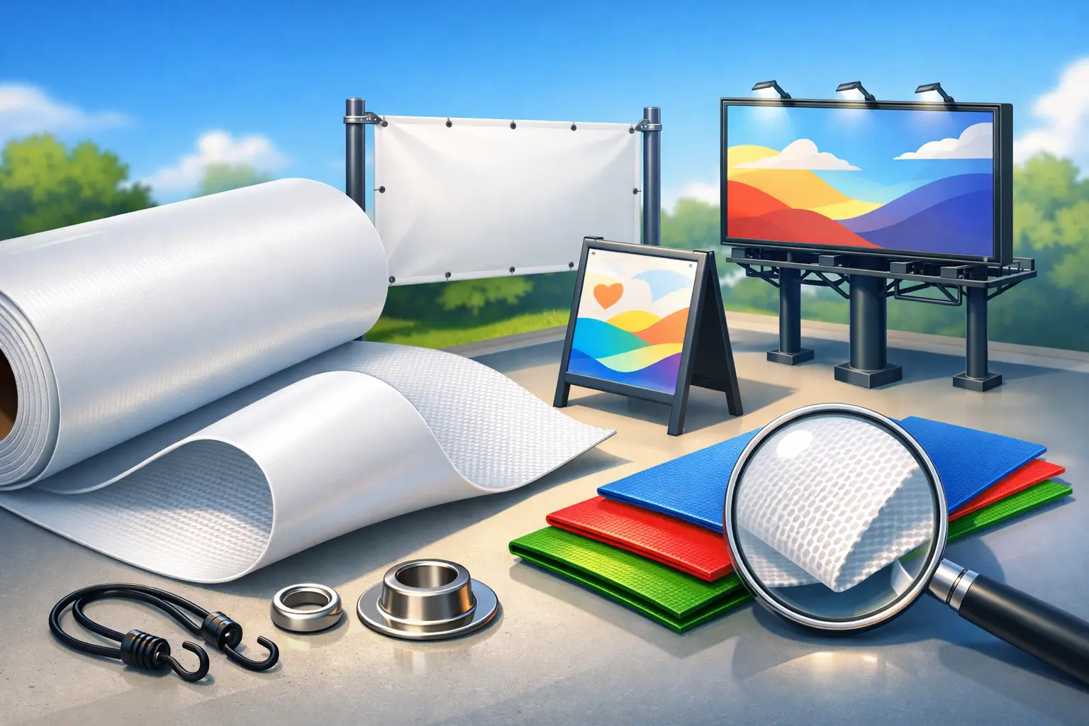 PVC Banner Material Review for Outdoor Signs