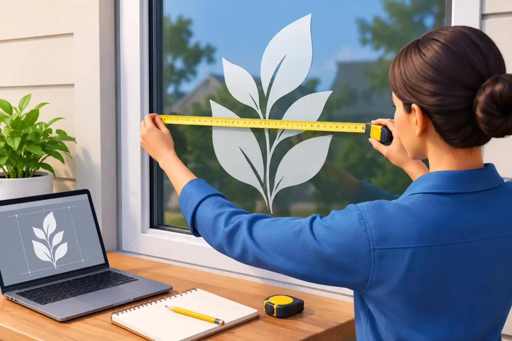How to Measure Window Decals for a Perfect Fit