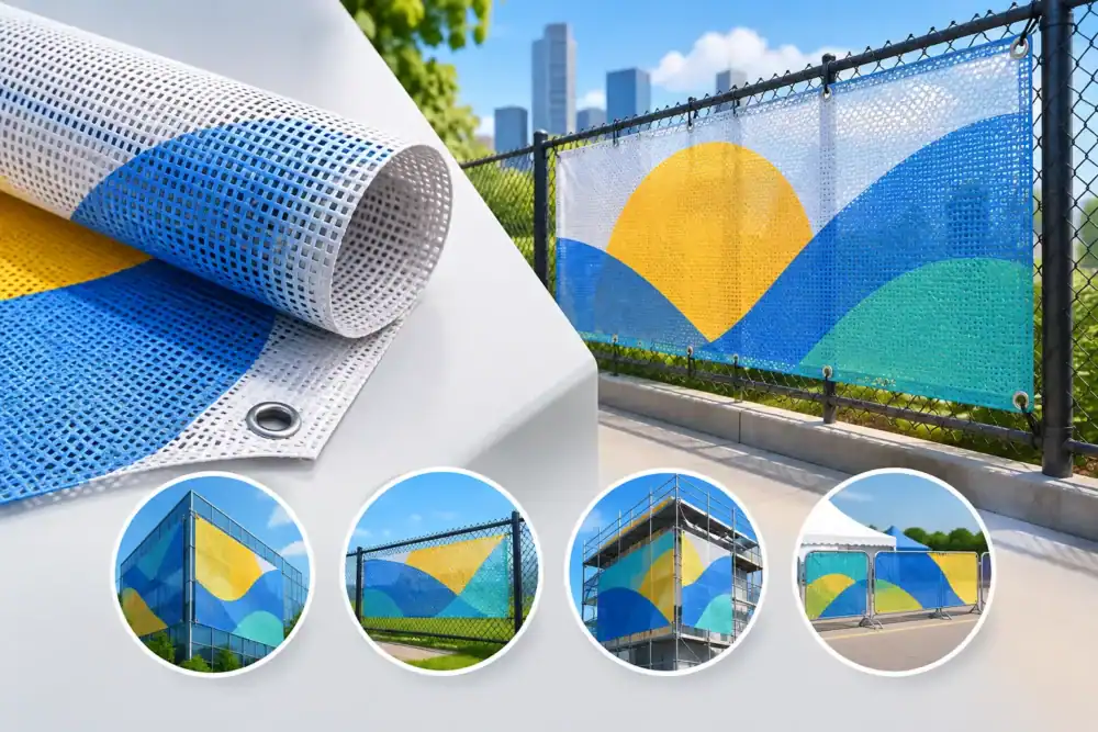 What Is Mesh Banner Material and When to Use It?