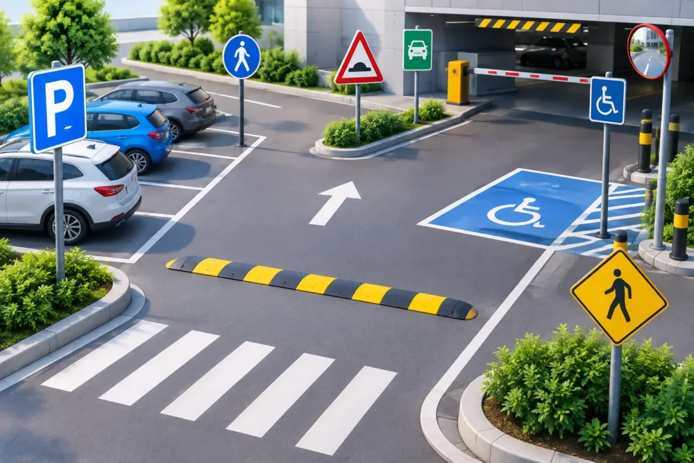 12 Car Park Signage Examples for Safer Sites