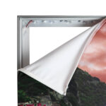 Backlit Polyester Silicone Edge Graphics