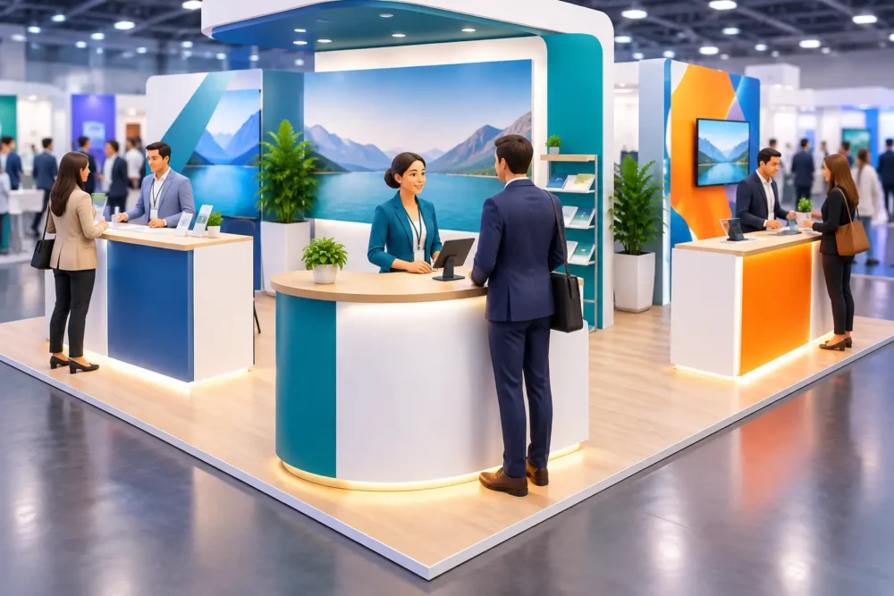 Best Exhibition Counters UK for Busy Events