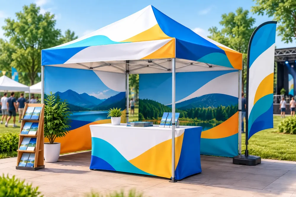 Gazebo Printing for Events, Sites and Sales