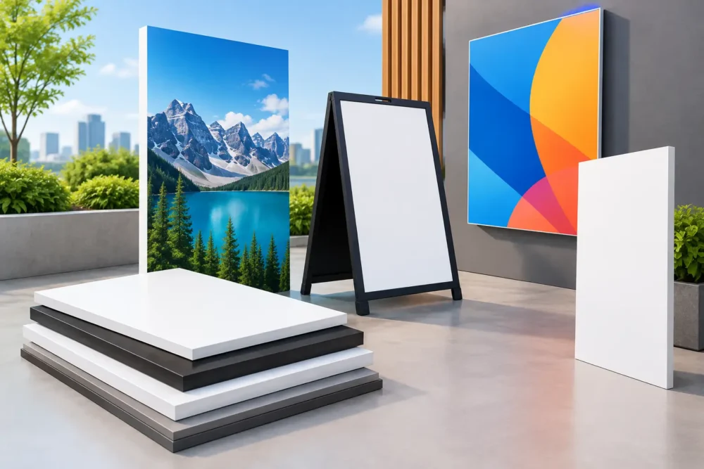 Rigid Boards for Signs, Displays and Site Use